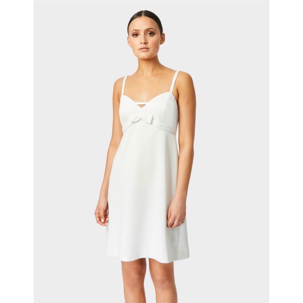 NWT Betsey Johnson White Slip Summer Dress